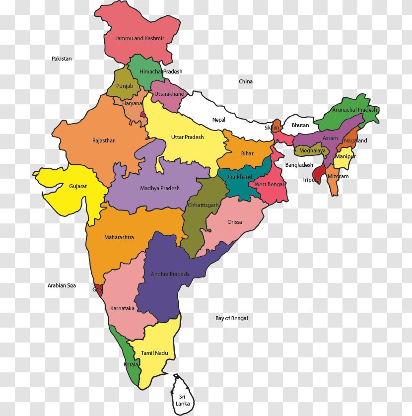 India Map Clip Art - Tree Transparent PNG