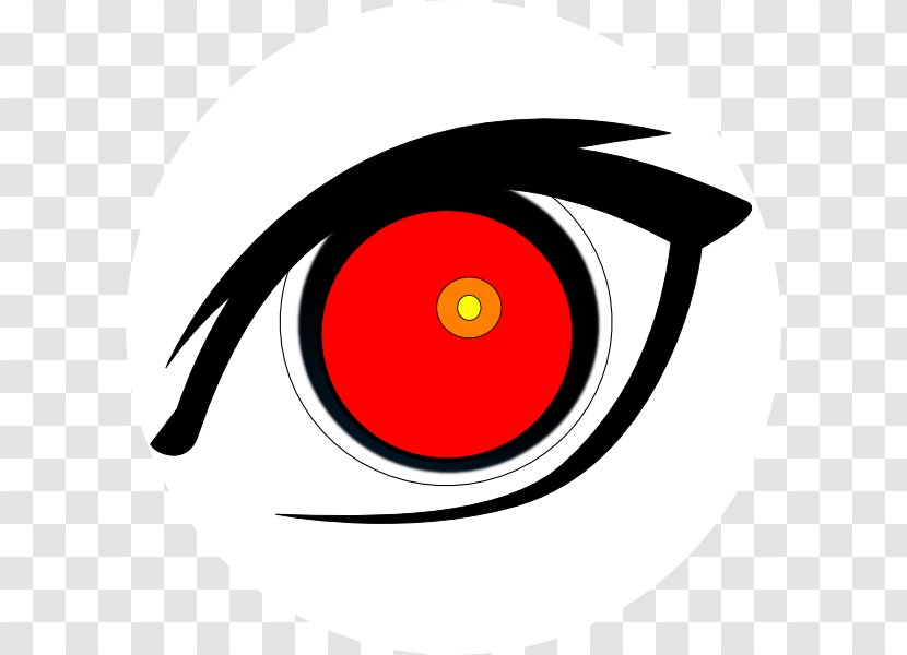 Red Eye Clip Art - Color Transparent PNG
