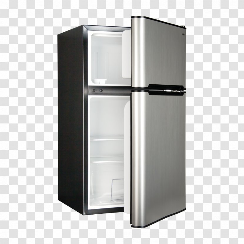 Refrigerator Home Appliance Haier Door - Minibar - Image Transparent PNG