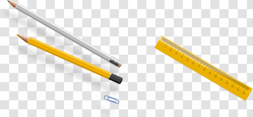 Office Supplies Material Line - Yellow - Machines Transparent PNG