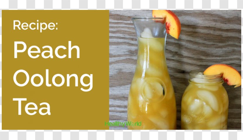Juice Iced Tea Oolong Sweet - Recipe Transparent PNG