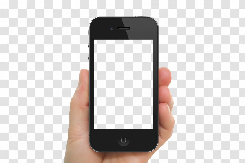 IPhone 7 Smartphone Mobile App Development - Portable Communications Device - Black Iphone In Hand Transparent Image Transparent PNG
