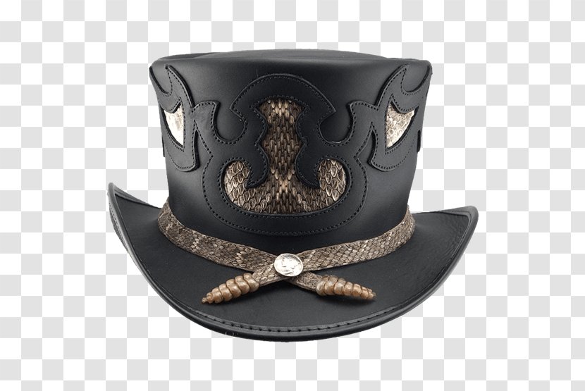 Cowboy Hat Top Cap Rattlesnake - Steampunk Sewing Patterns Transparent PNG
