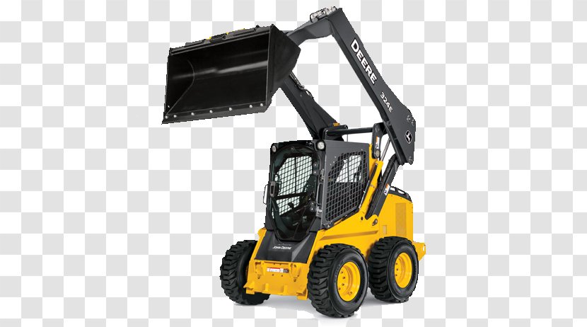 John Deere Skid-steer Loader Architectural Engineering Operating Capacity Heavy Machinery - Construction Forestry - Skid Steer Transparent PNG