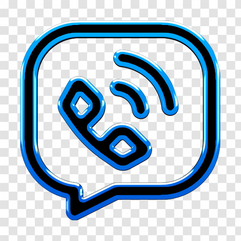 Viber Icon Social Media Outline Icon Transparent PNG