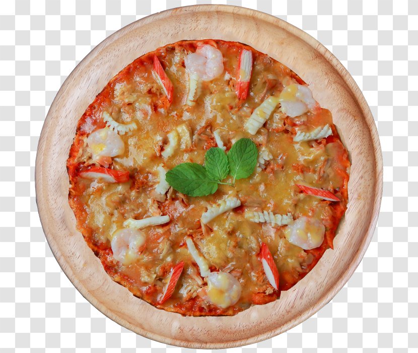 Sicilian Pizza Wine The Real Service Fusion Cuisine - Thai Food Transparent PNG