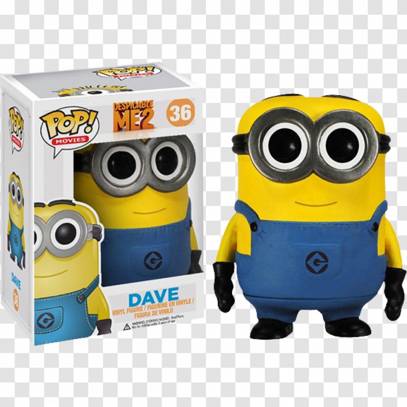 Dave The Minion Funko Action & Toy Figures Minions - Technology Transparent PNG