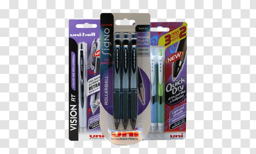 Pens Ballpoint Pen Bic Cristal Wholesale Highlighter - Mitsubishi Pencil - Sharpie 3 Pack Transparent PNG