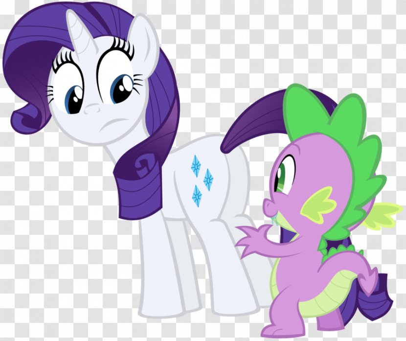 My Little Pony Spike Twilight Sparkle Rarity - Watercolor Transparent PNG