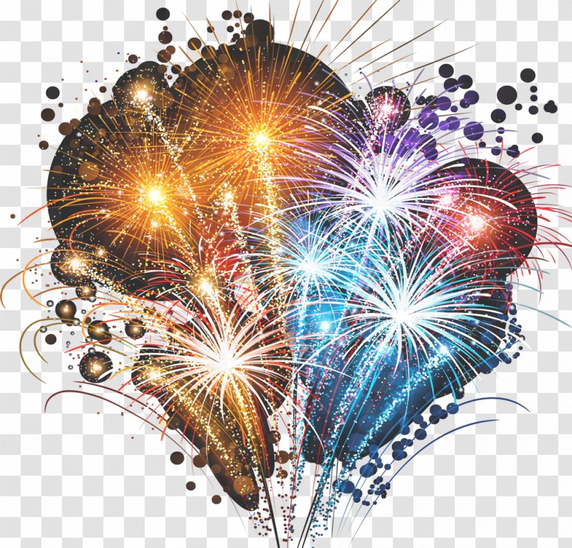 Fireworks Desktop Wallpaper New Year Party Transparent PNG