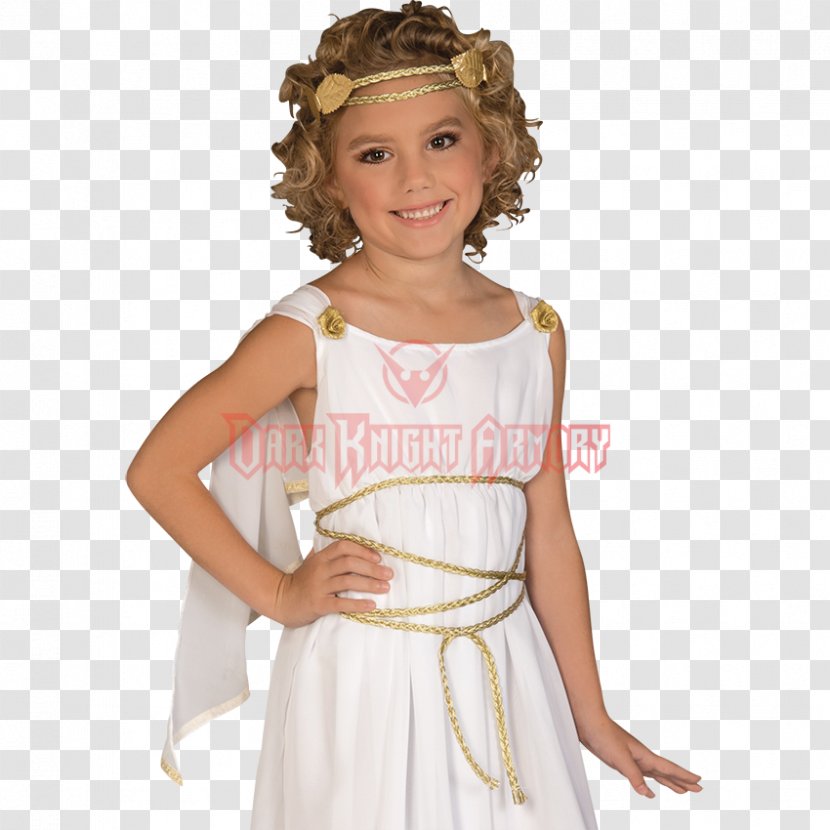 Halloween Costume Child Robe Dress - Frame - Aphrodite Goddess Transparent PNG