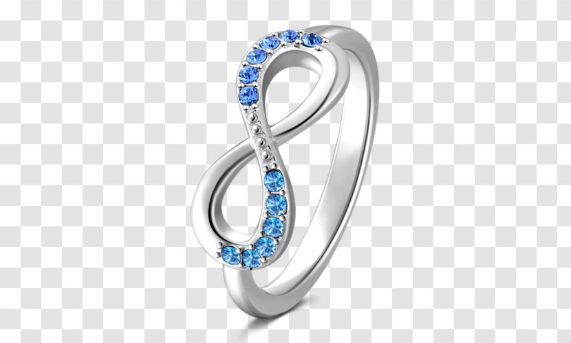 Wedding Ring Jewellery Sterling Silver Sapphire - Diamond - Couple Rings Transparent PNG