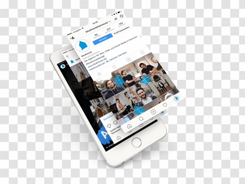 Bluehouse GmbH Die Web & Social Media Agentur Marketing Communication Facebook - Brand - Psd Mockup Transparent PNG