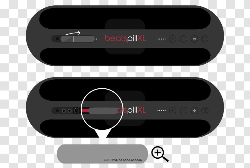 Beats Electronics Serial Code Pill 2.0 Pill+ Headphones - Iris De Thau - Beatbox Transparent PNG