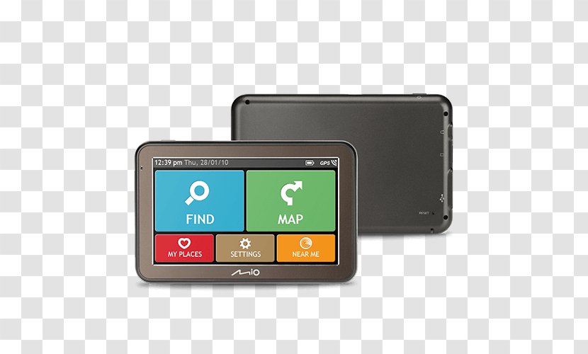 Mio Technology Personal Navigation Assistant Car Automotive System Transparent PNG