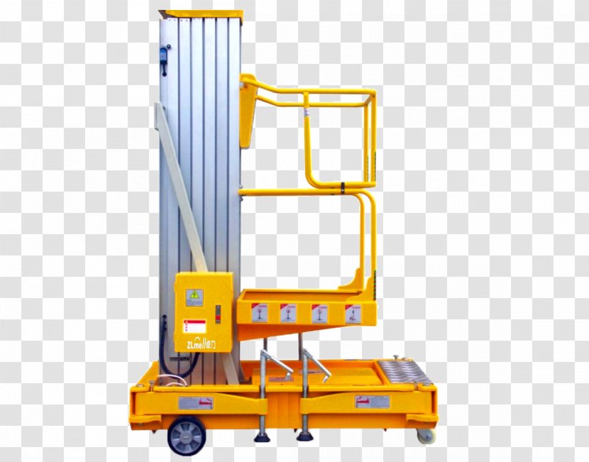 Aerial Work Platform Manufacturing Elevator Pallet Jack Lift Table - Machine - Scissors Lift, Ladders Transparent PNG