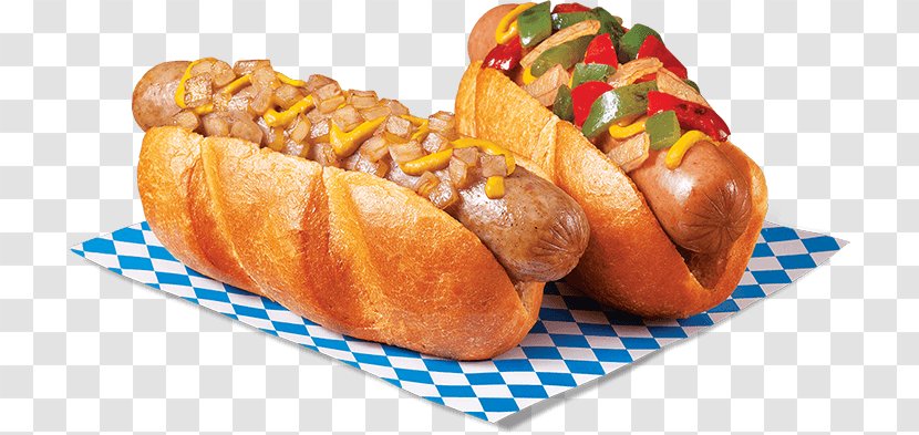 Hot Dog Sausage Sandwich Lye Roll Wiener Schnitzel Restaurant Transparent PNG