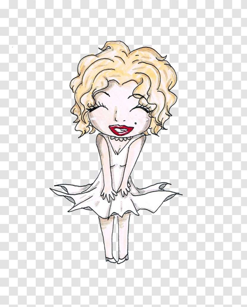 Drawing Line Art Face - Frame - Marylin Monroe Transparent PNG