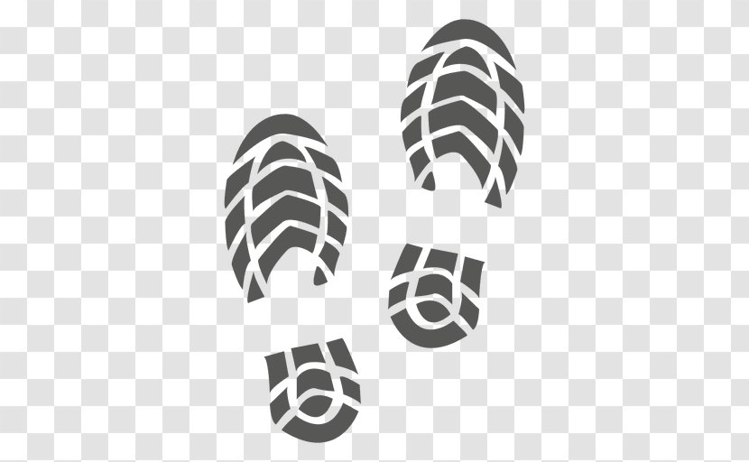 Shoe Footprint Stock Photography Royalty-free - Monochrome Transparent PNG