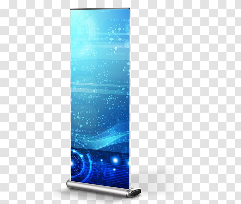 LED-backlit LCD Computer Monitors Display Advertising - Roll Ups Transparent PNG