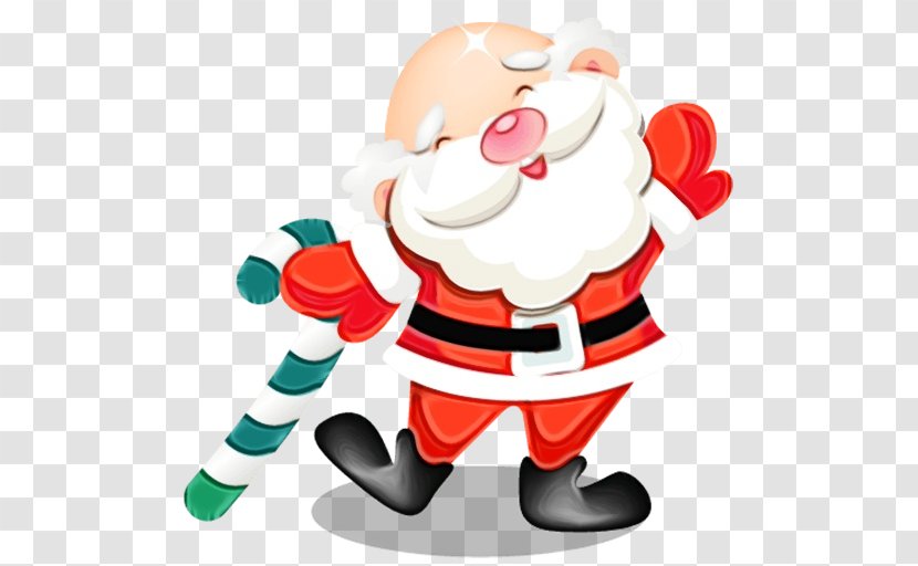 Santa Claus - Paint - Christmas Transparent PNG