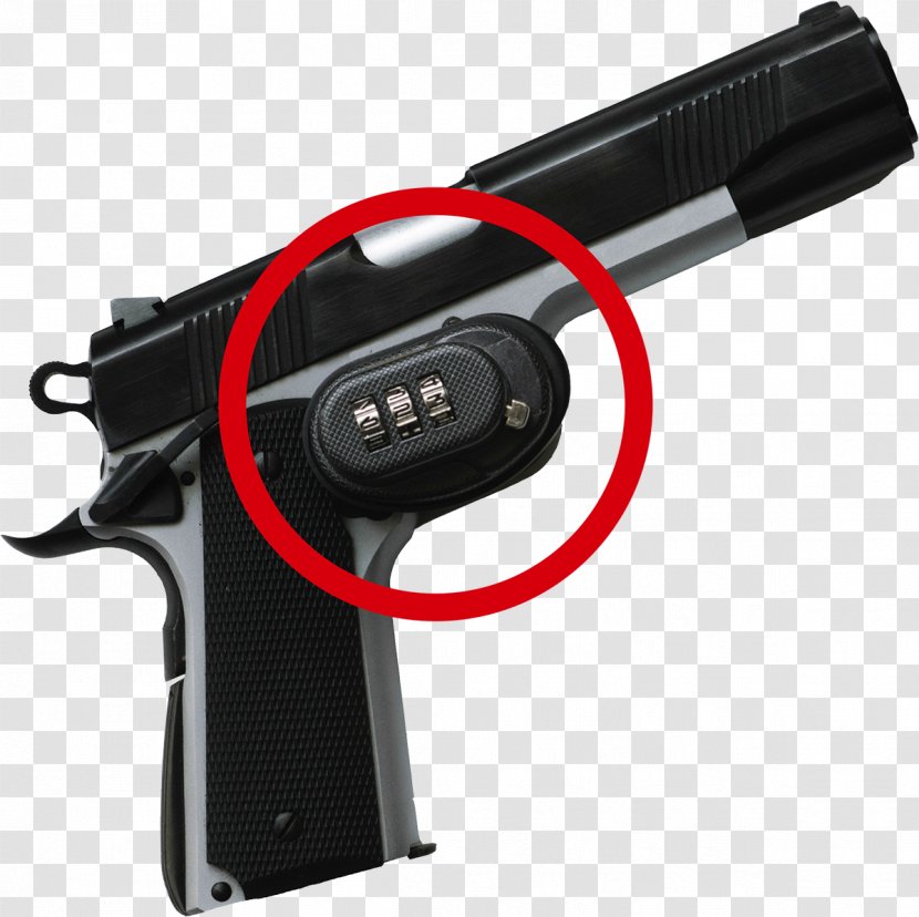 Weapon Firearm Trigger Hammer Lock - Service Pistol - Hand Gun Transparent PNG