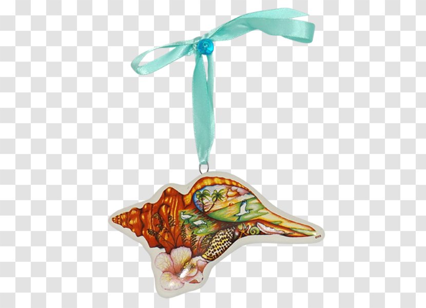 Triplofusus Papillosus Nora Butler Designs Conch Work Of Art - Christmas Ornament - Shells，conch Transparent PNG