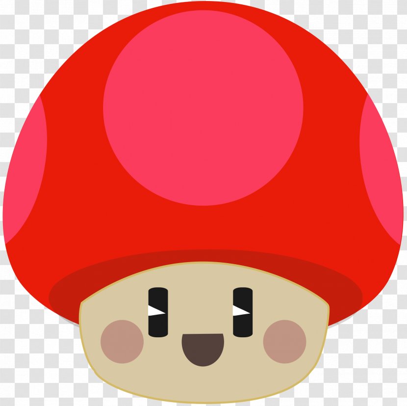 Mushroom Clip Art - Cute Red Mushrooms Transparent PNG