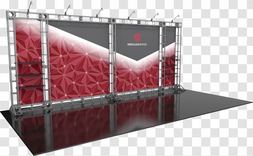 Structure Truss Trade Show Display Structural System - Wall - Stage Transparent PNG