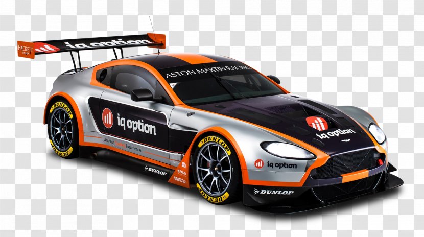 Aston Martin Vantage GT2 24 Hours Of Le Mans Racing Car - Sports - Black Transparent PNG