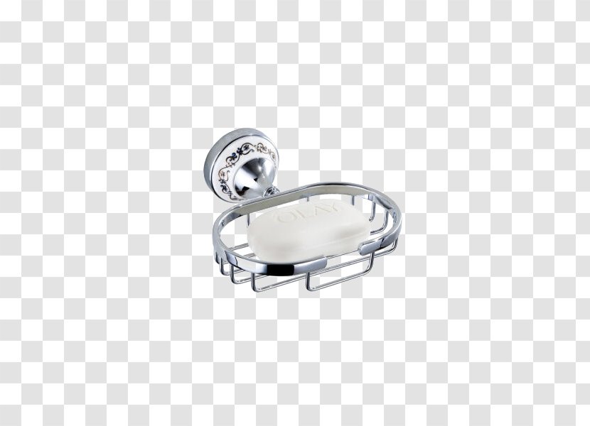 Soap Dish Download - Body Jewelry - German Box Net Holder Chrome Transparent PNG