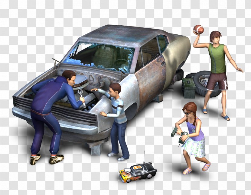 The Sims 2: FreeTime Pets 3 Car Maxis - Tree Transparent PNG