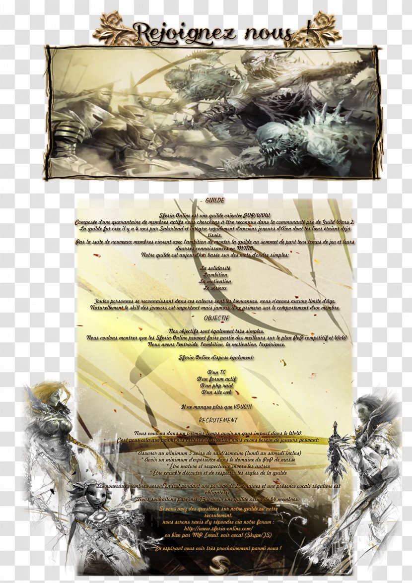 Guild Wars 2: Heart Of Thorns Advertising Product Key - 2 - Druid Transparent PNG