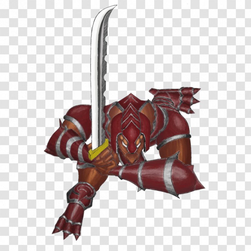 Dungeons & Dragons Paladin Knight Warrior Dragonborn - Spear - Dnd Transparent PNG
