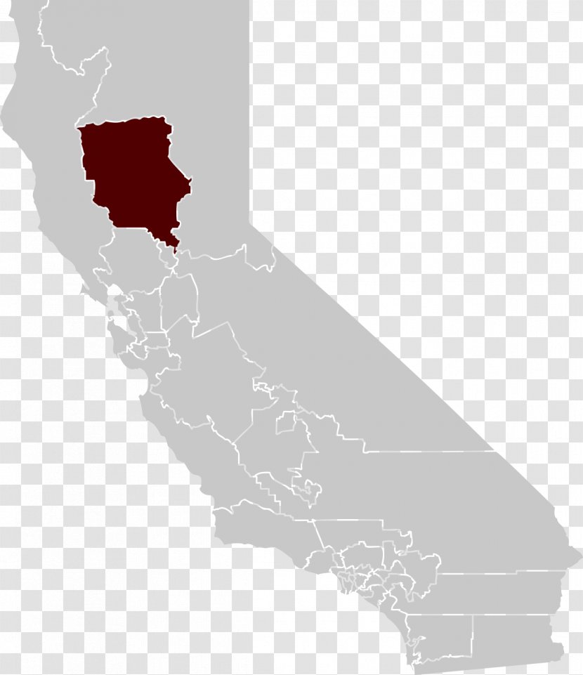 California State Senate Election United States California's 6th District - Map - Assembly Transparent PNG