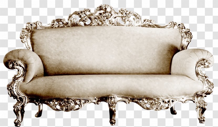 Table Furniture Couch Chair - Living Room - Continental Classical Sofa Transparent PNG