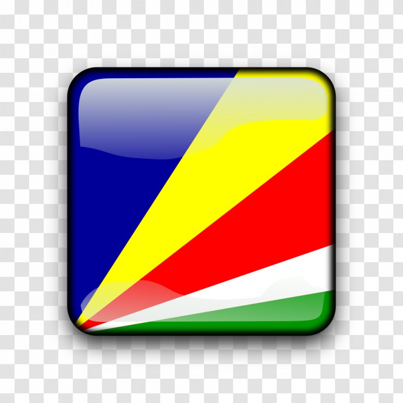 Flag Of Seychelles National Clip Art - Yellow Transparent PNG