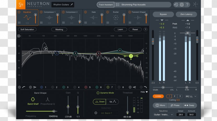 IZotope Neutron Source Audio Mixing Plug-in - Silhouette - Heart Transparent PNG