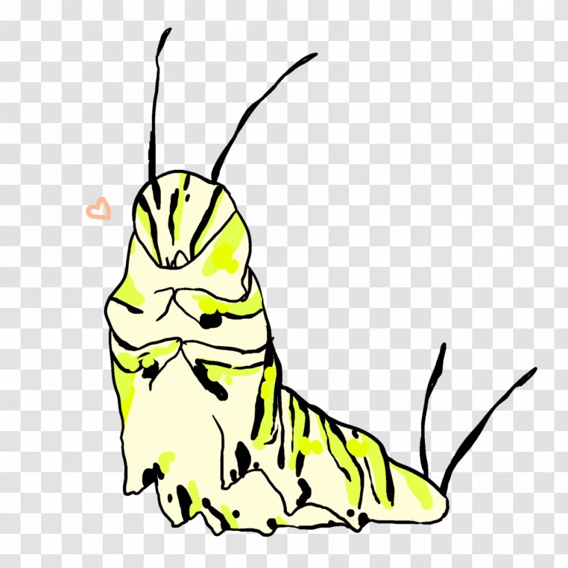 Line Art Insect Cartoon Clip - Pollinator - Granny Pig Transparent PNG