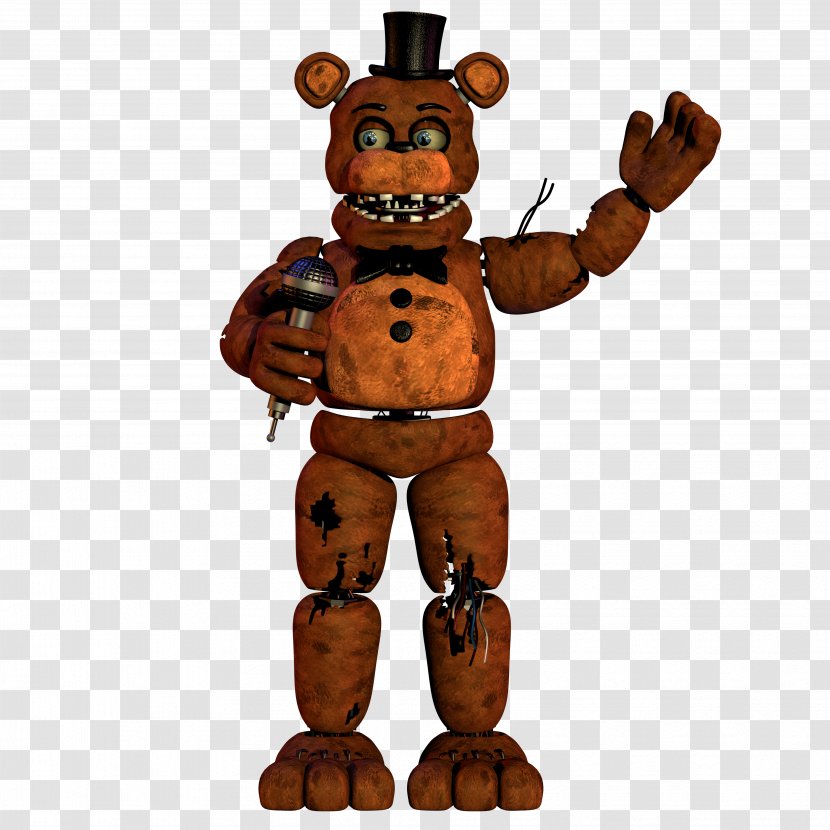 Five Nights At Freddy's 2 Jump Scare Drawing - Toy - Withered Transparent PNG