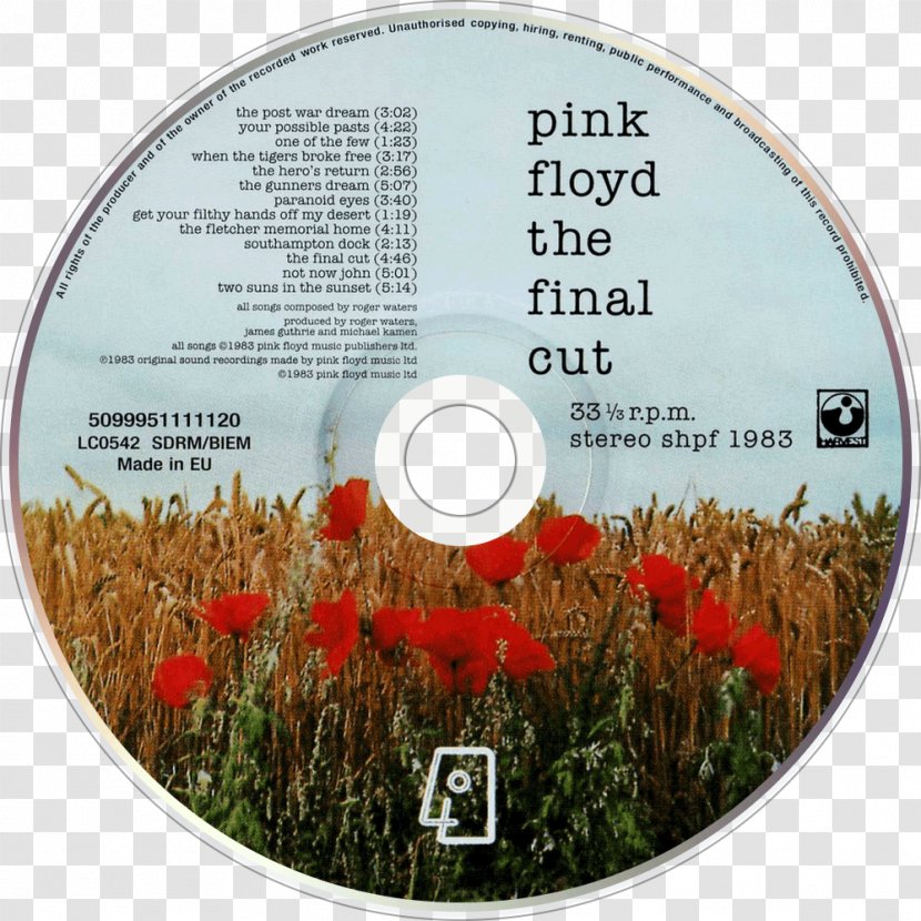 Pink Floyd The Final Cut Food Commodity - Grass Transparent PNG