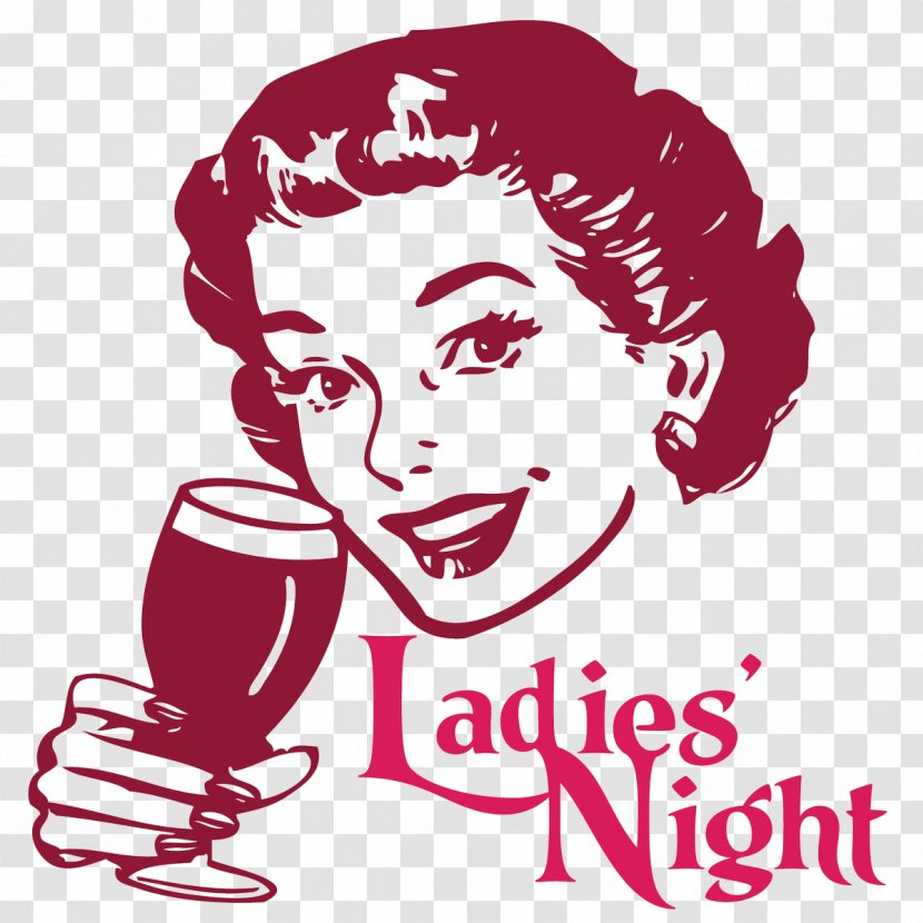 Drink Dorothy 6 Wine Bar Ladies' Night - Watercolor - Ladies Transparent PNG