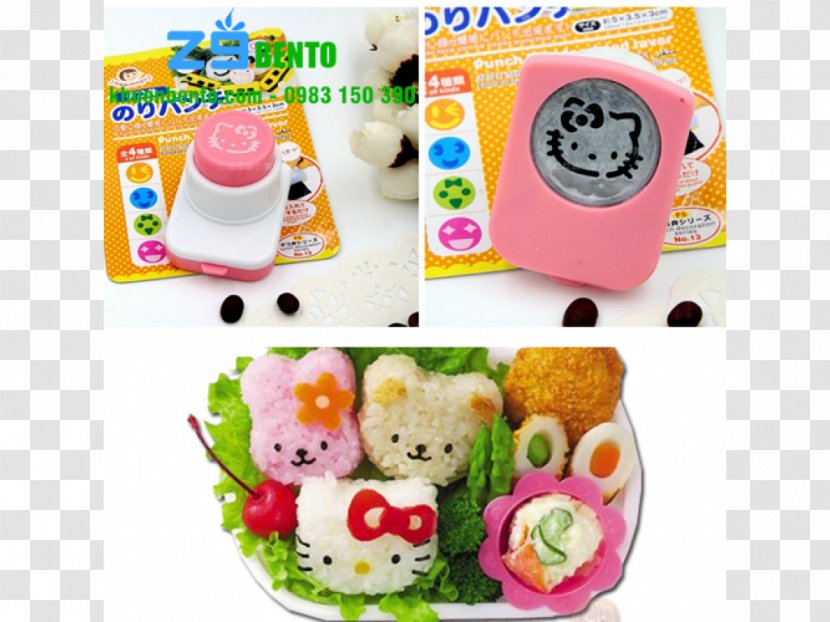 Bento Hello Kitty Onigiri Box Food Transparent PNG