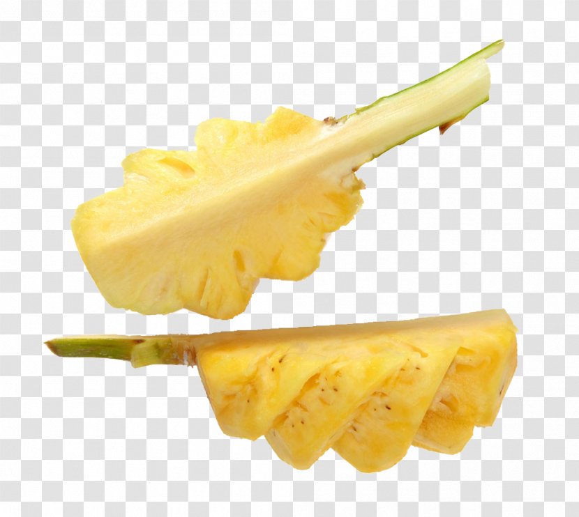 Pineapple Fruit Stock Photography - Chopped Transparent PNG