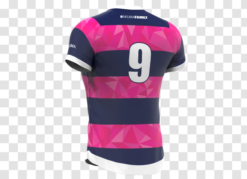Jersey T-shirt Sleeve Rugby Shirt Sportswear - Button - Formfitting Garment Transparent PNG