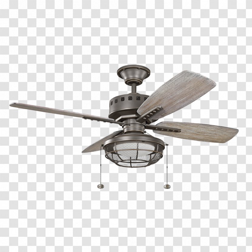 Kichler Eads Ceiling Fans Vassar - Mechanical Fan Transparent PNG