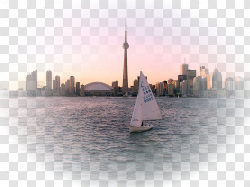 CN Tower Skyline City YouTube Television - Watercraft Transparent PNG