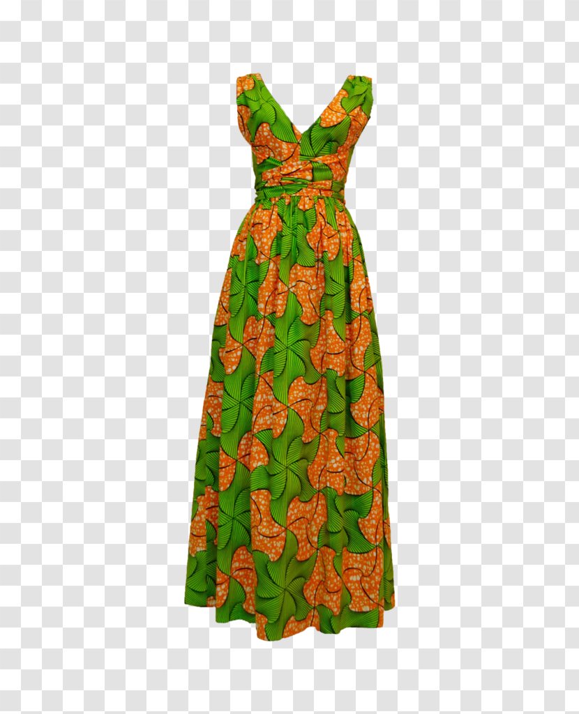 Costume Design Green Dress - African Print Transparent PNG