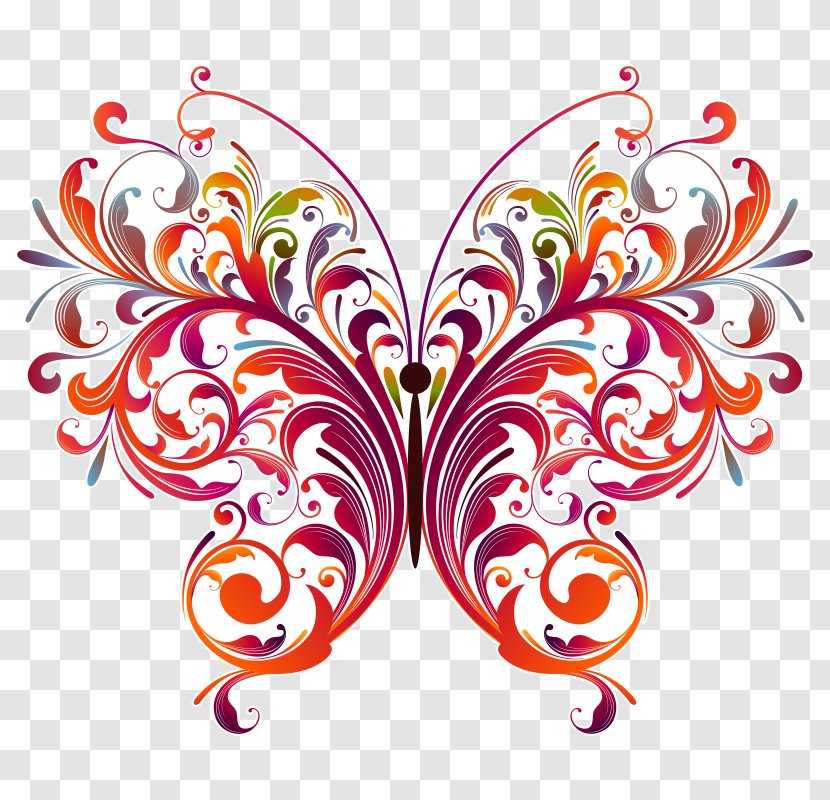 Vector Graphics Clip Art Design Illustration - Motif - Floral Transparent PNG