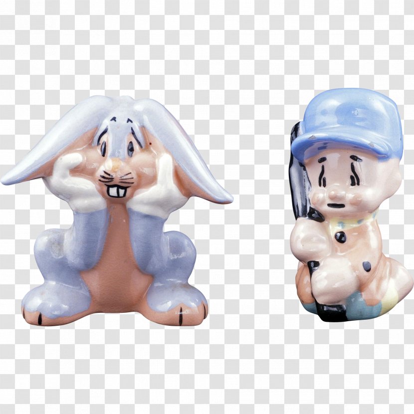 Elmer Fudd Bugs Bunny Figurine Cartoon Warner Bros. Transparent PNG
